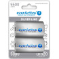 Akumulatorki D / R20 Ni-MH everActive 5500mAh Silver Line (box 2 szt.)