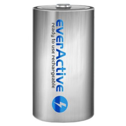 Akumulatorki D / R20 Ni-MH everActive 5500mAh Silver Line (box 2 szt.)