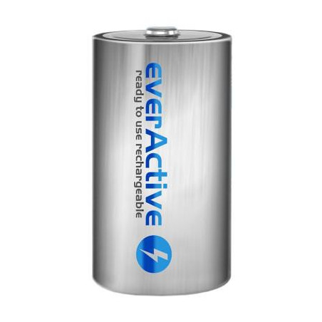 Akumulatorki D / R20 Ni-MH everActive 5500mAh Silver Line (box 2 szt.)