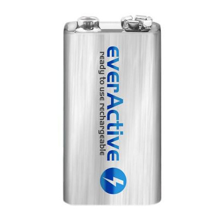 Akumulatorek 6F22 Ni-MH everActive 9V 250mAh Silver Line (1 szt.)