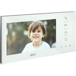 ACO GLASS-PRO-7 WH Monitor Familio COMO PRO 7 cali