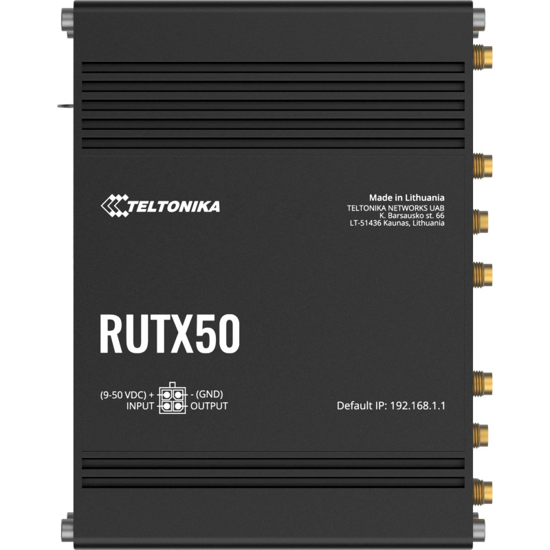 Teltonika RUTX50 router przemysłowy 5G (RUTX50000000)