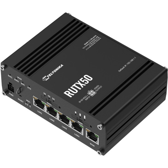 Teltonika RUTX50 router przemysłowy 5G (RUTX50000000)