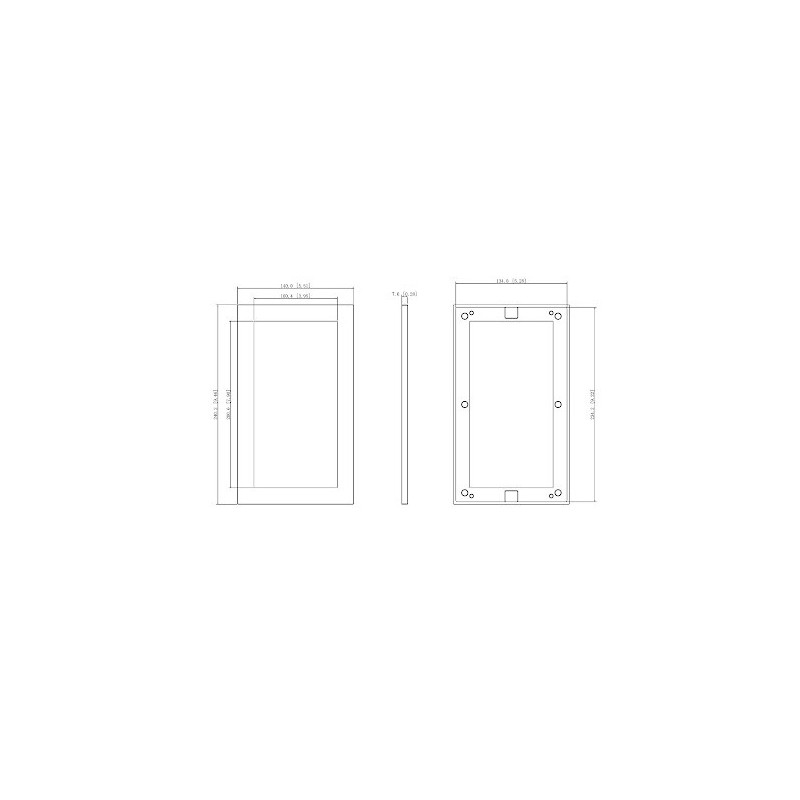 RAMKA DO MODUŁÓW WIDEODOMOFONOWYCH DAHUA VTM125