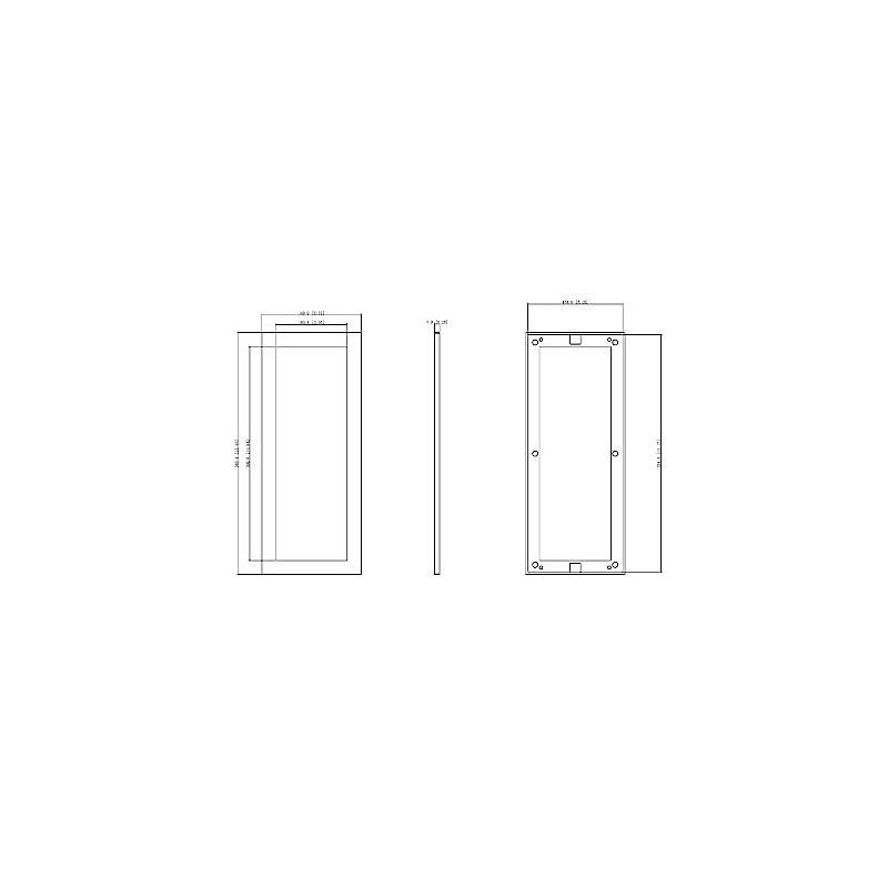 RAMKA DO MODUŁÓW WIDEODOMOFONOWYCH DAHUA VTM126