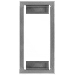 Laskomex RAX-1-1 Obudowa podtynkowa ze stali nierdzew. 1 segmentowa do CD-2600