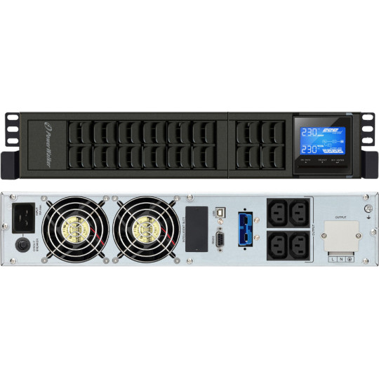 UPS ZASILACZ AWARYJNY PowerWalker VFI 3000 CRM LCD