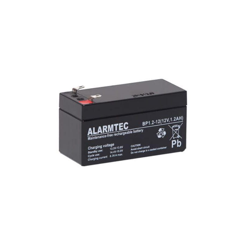 Akumulator AGM ALARMTEC serii BP 12V 1,2Ah