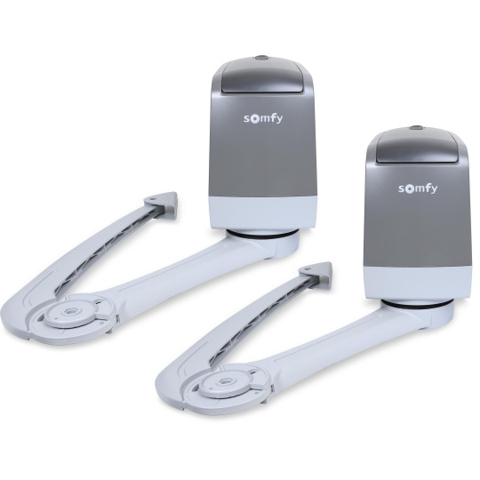 Zestaw Somfy Axovia 3S IO Comfort pack do 4m bram dwuskrzydłowych