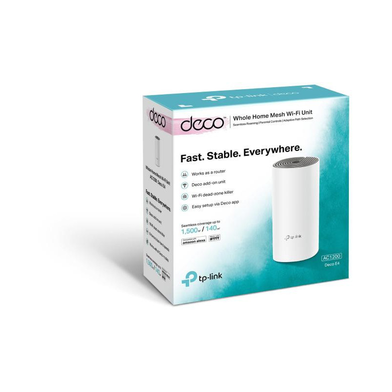 DOMOWY SYSTEM WI-FI MESH TP-LINK DECO E4 (1-pack)
