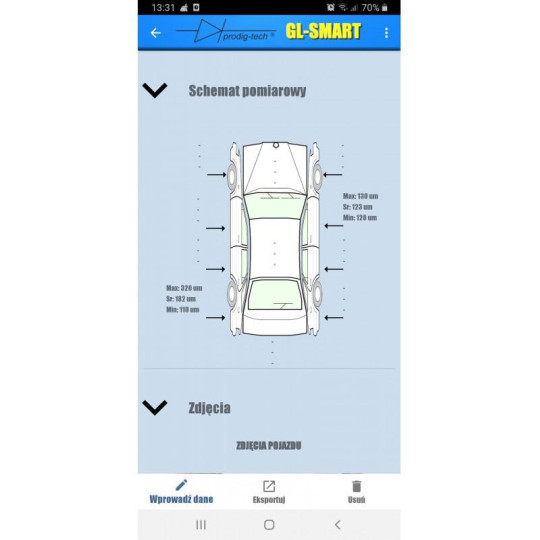 MIERNIK GRUBOŚCI LAKIERU GL-SMART-2