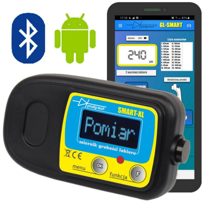 MIERNIK GRUBOŚCI LAKIERU GL-SMART-XL
