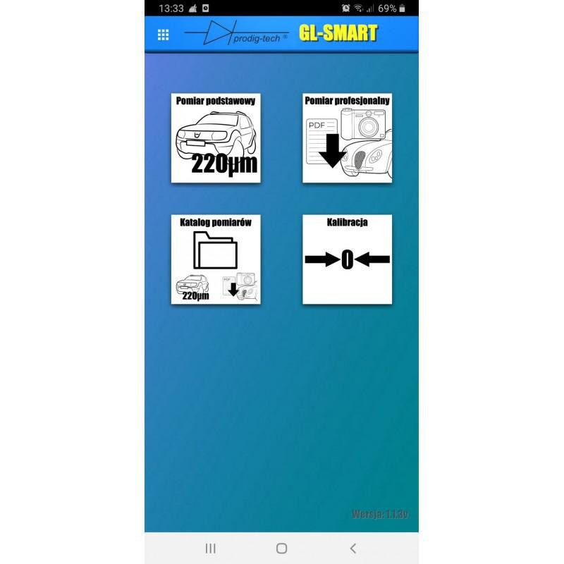 MIERNIK GRUBOŚCI LAKIERU GL-SMART-8