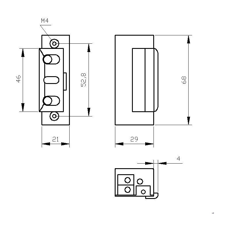 ZACZEP ELEKTRA R4 12V DC- ZMN. POBÓR PRĄDU