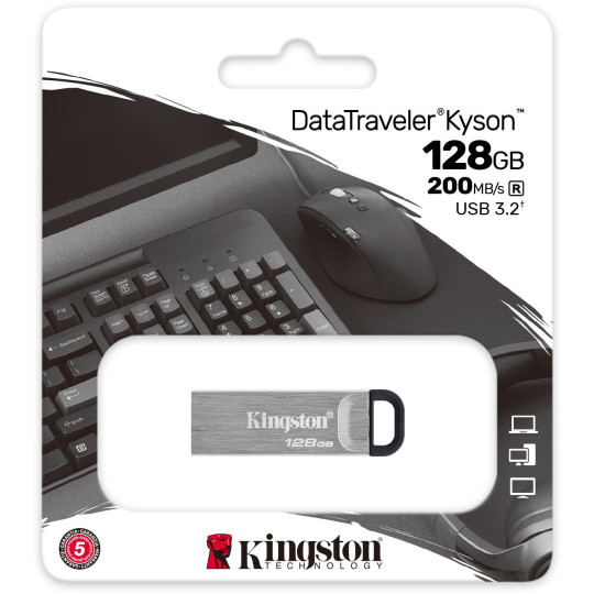Pendrive Kingston Kyson DTKN/128GB USB 3.2 Gen1