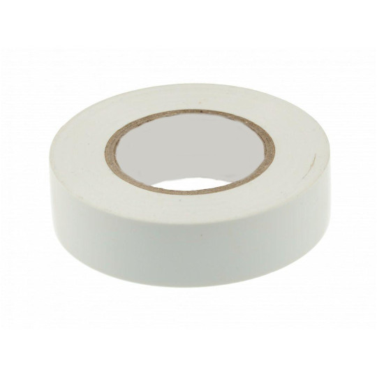 TAŚMA IZOLACYJNA REPERO 711E BIAŁA 19MMX20M