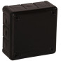 Puszka natynkowa pusta 12 wlotów VIPLAST VP-41 CZARNA IP55 98x98x42mm 041-05