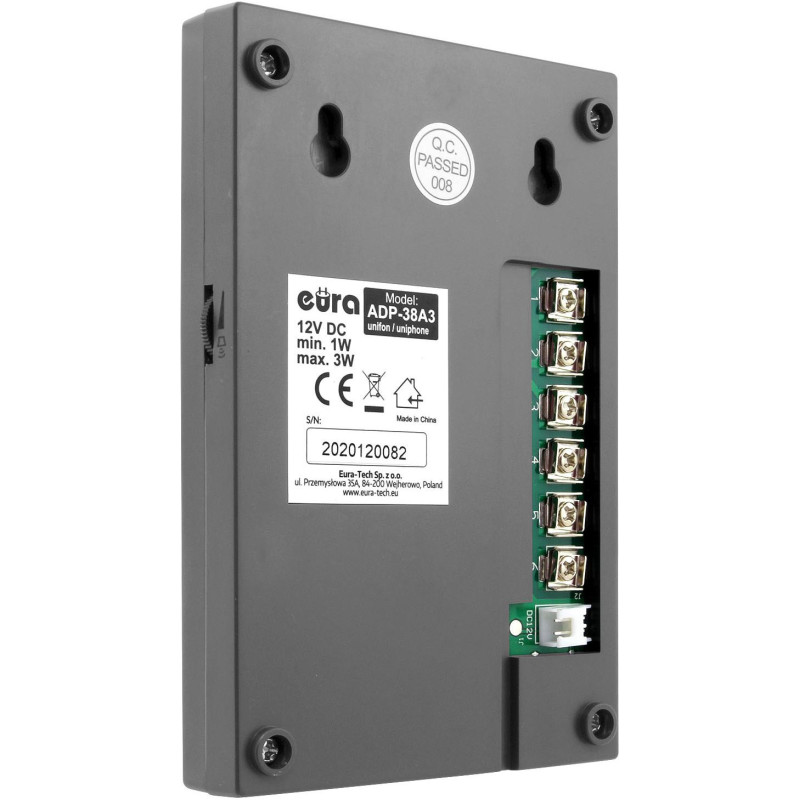 Domofon EURA ADP-38A3 ENTRA grafit