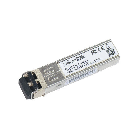 MODUŁ SFP MIKROTIK S-85DLC05D 1.25G MM 550m 850nm