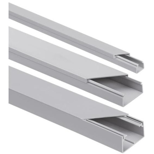 Listwa elektroinstalacyjna kpl. JASNOSZARY GLS 40x25 2m (PACZKA 10szt.)