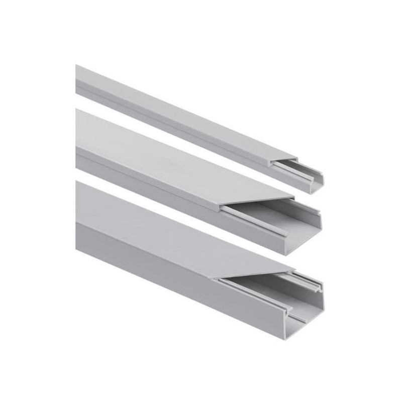 Listwa elektroinstalacyjna kpl. JASNOSZARY GLS 40x25 2m (PACZKA 10szt.)