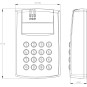 Kontroler dostępu ROGER PR602LCD-DT-I