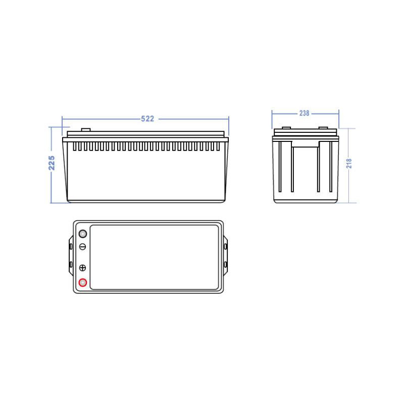 AKUMULATOR AGM Green Cell VRLA 12V 200Ah