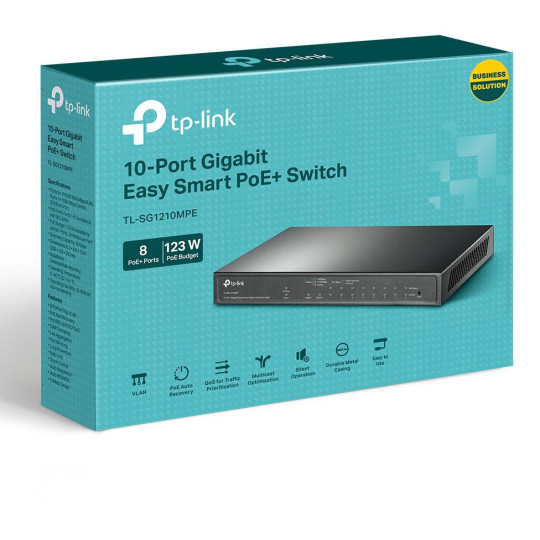SWITCH TP-LINK TL-SG1210MPE