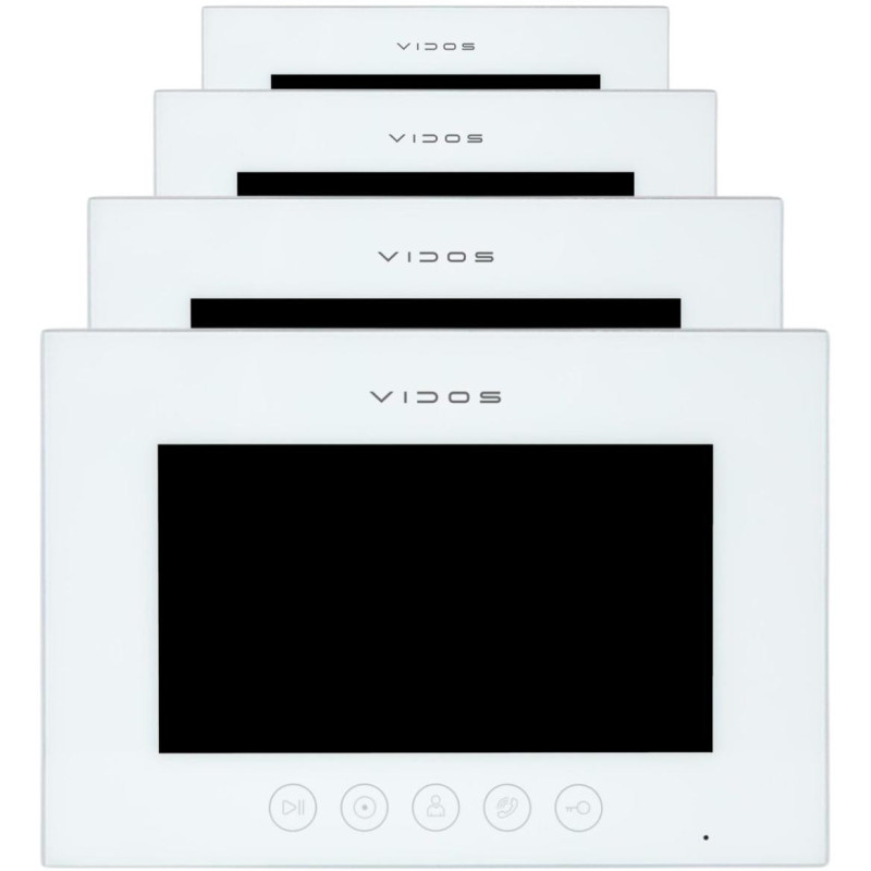 WIDEODOMOFON VIDOS X 4xM11W-X/S11-4