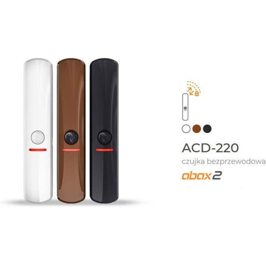 SATEL BE WAVE BEZPRZEWODOWA BIAŁA CZUJKA KURTYNOWA CURTAIN DETECTOR (ACD-220)