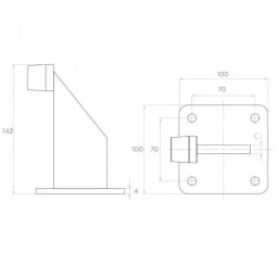 Zderzak PSG 60.039 - odbój do bramy