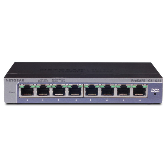 SWITCH NETGEAR GS108E-400EUS