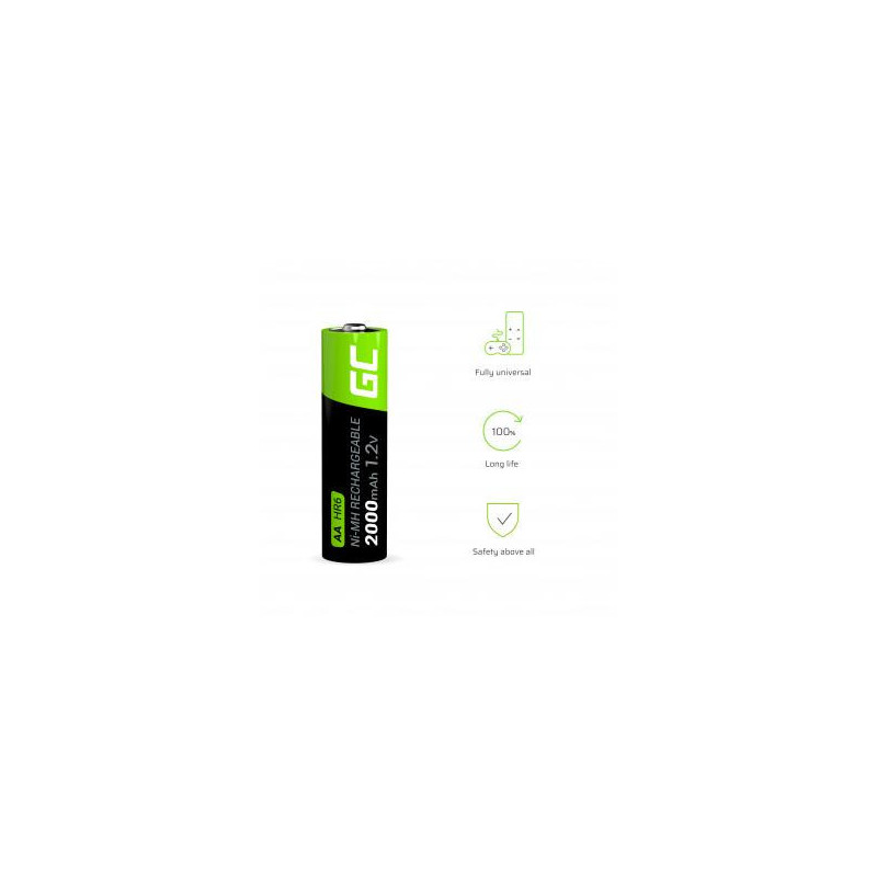 AKUMULATORKI Green Cell 4x AA HR6 2000mAh GR02