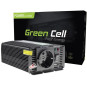 PRZETWORNICA NAPIĘCIA INWERTER Green Cell 12V / 230V 300W/600W MODYFIKOWANA SINUSOIDA INV01DE