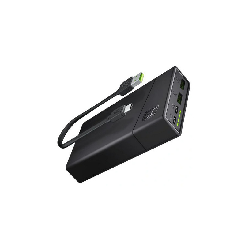 POWERBANK Green Cell PowerPlay20 20000mAh SZYBKIE ŁADOWANIE 2x USB Ultra Charge 2x USB-C
