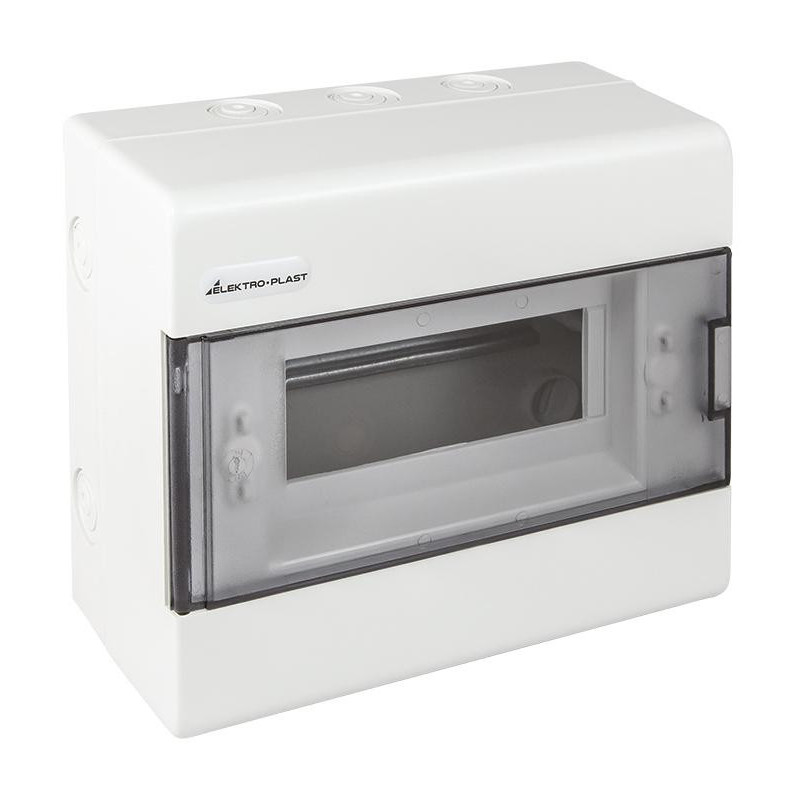 Rozdzielnica modułowa 1x8 natynkowa (N+PE) IP40 SRn-8 ELEKTRO-PLAST OPATÓWEK