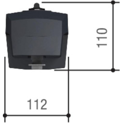 Zestaw CAME AXL 22 ECO TOP do 4,4m bram dwuskrzydłowych