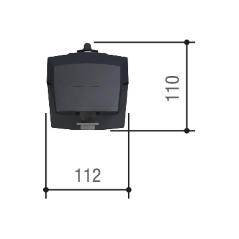 Zestaw CAME AXL 22 ECO TOP do 4,4m bram dwuskrzydłowych