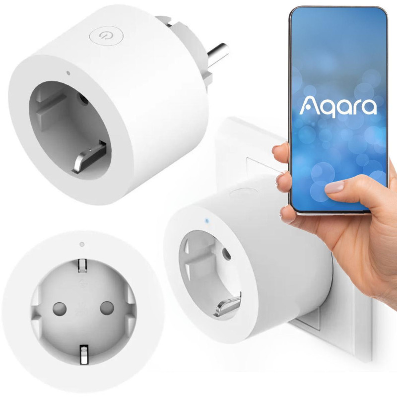 Inteligentne gniazdko Aqara Smart Plug SP-EUC01 zdalnie sterowane