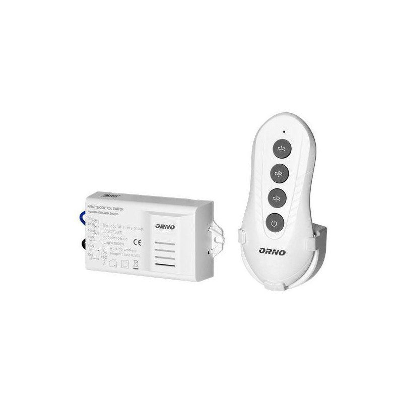 BEZPRZEWODOWY STEROWNIK OŚWIETLENIA ORNO OR-GB-447 1 pilot